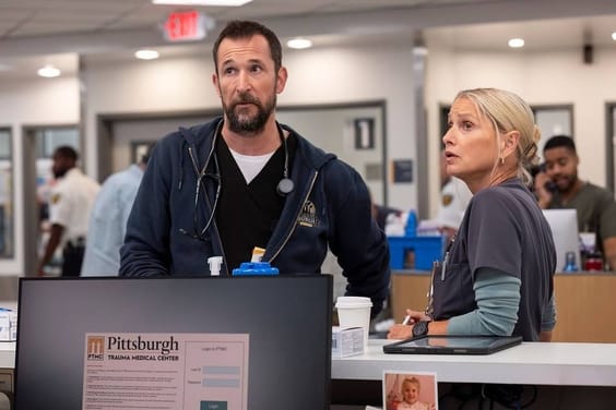 Lead actor winner Noah Wyle; best supporting actress winner Katherine LaNasa